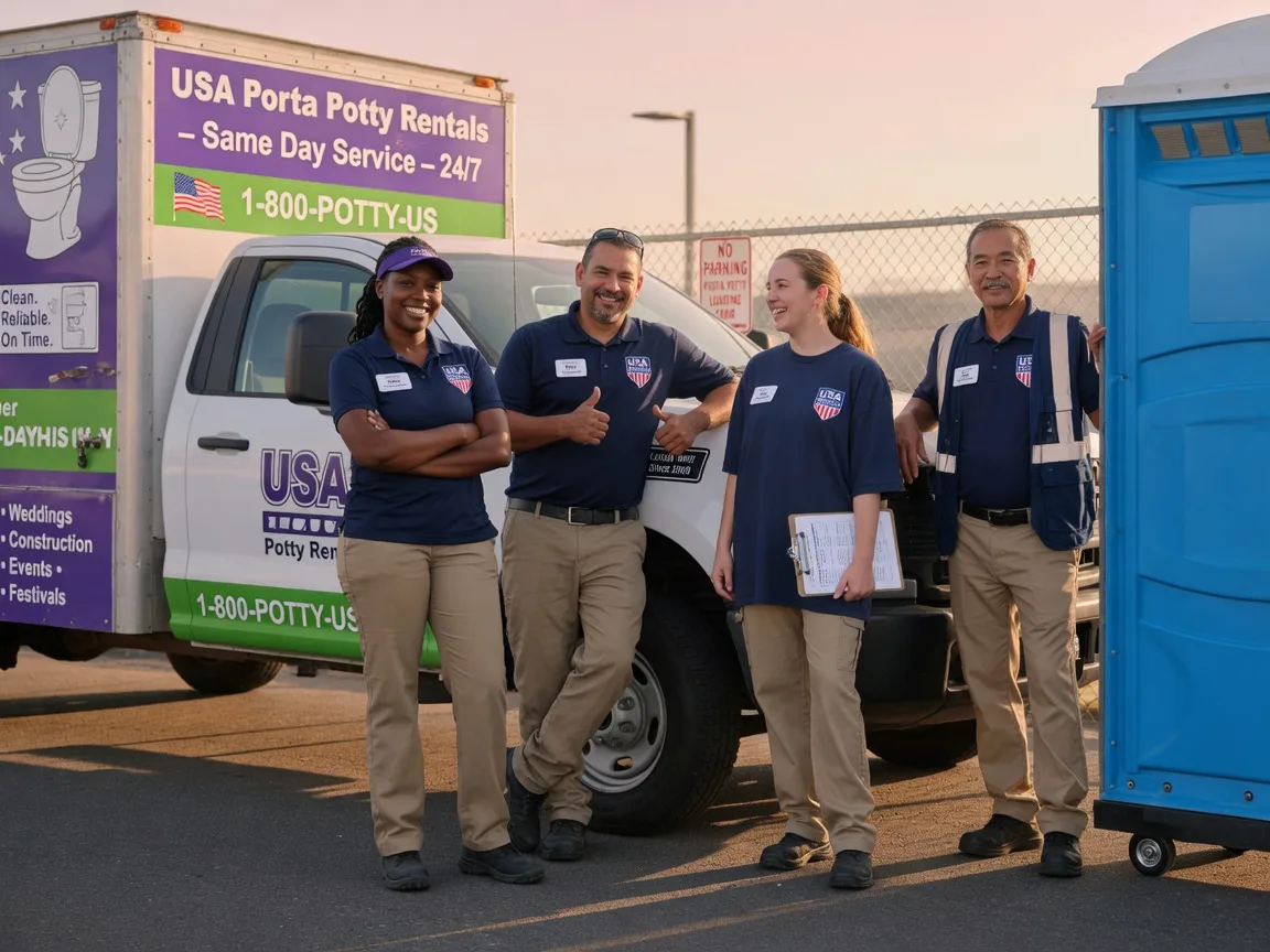 Porta Potty Rental company in Chino, CA